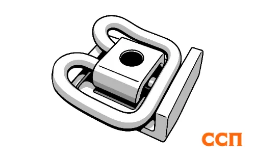 Скрепления рельсовые Р18 ГОСТ 8141-56