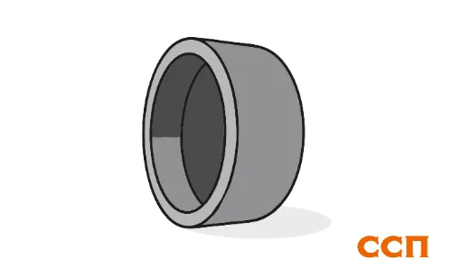 Заглушка нержавеющая 1 1/2" DN 40 SW ASTM A350 ASME B16.11